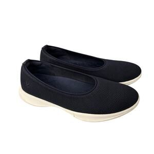 Vivaia Shoes Womens Size 6 Izabel Walker Pro Hybrid Navy Blue Ballet Flats 36.5